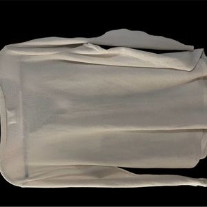 Maurices 24 seven collection plus size 2 off-white, long sleeve, waffle knit